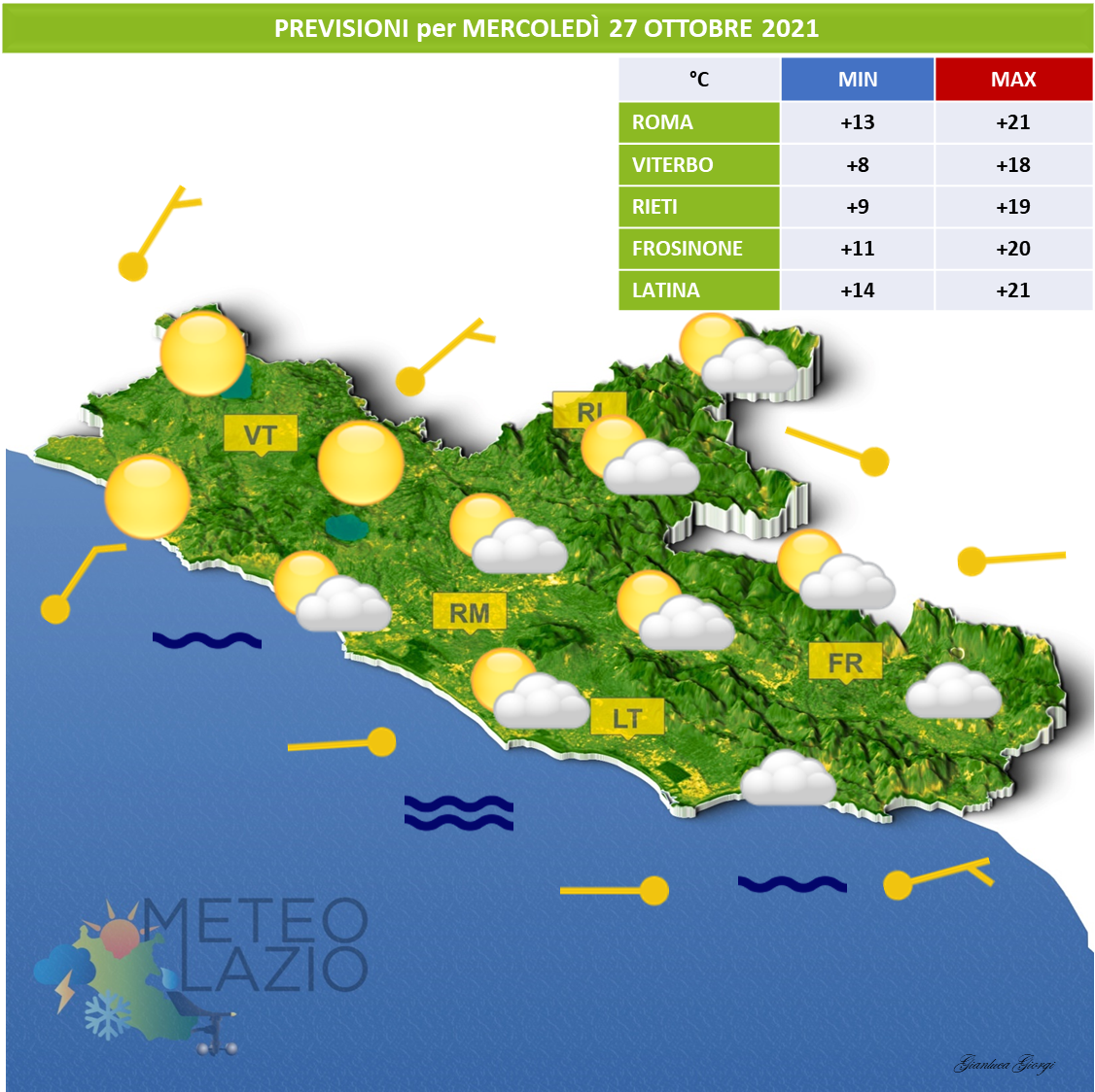 Bollettino Meteo Per Oggi Ottobre E Domani Ottobre