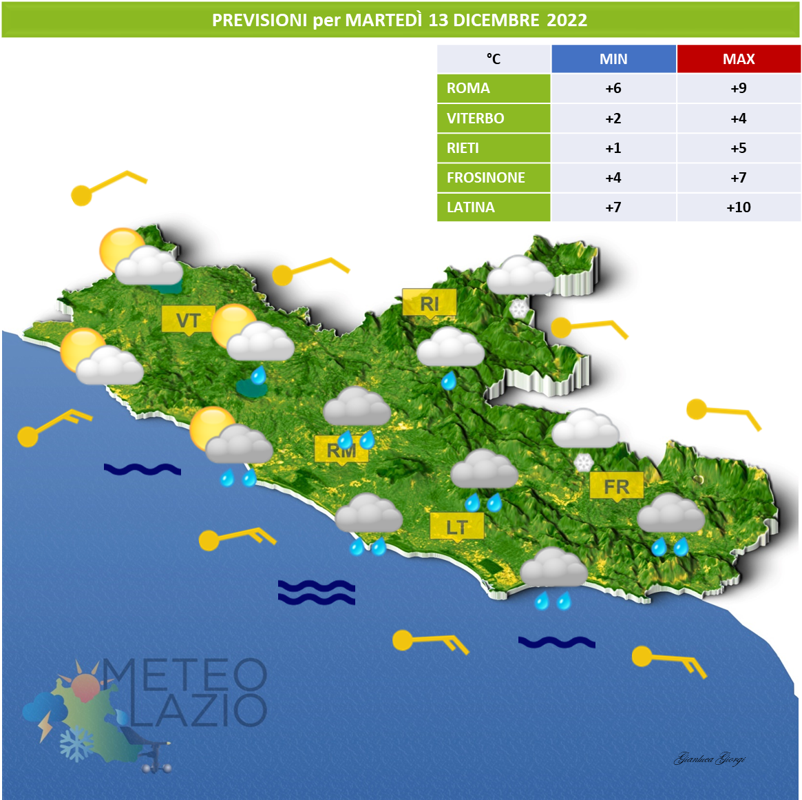 Bollettino Meteo Per Oggi Dicembre E Domani Dicembre