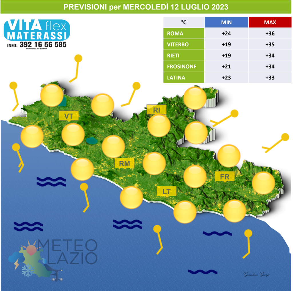 Bollettino Meteo Per Oggi Luglio E Domani Luglio