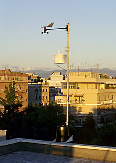 Foto della stazione meteo Roma Centocelle