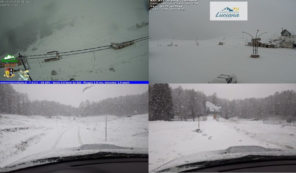 [Gallery] Appennino Laziale la neve fa un rapido ritorno