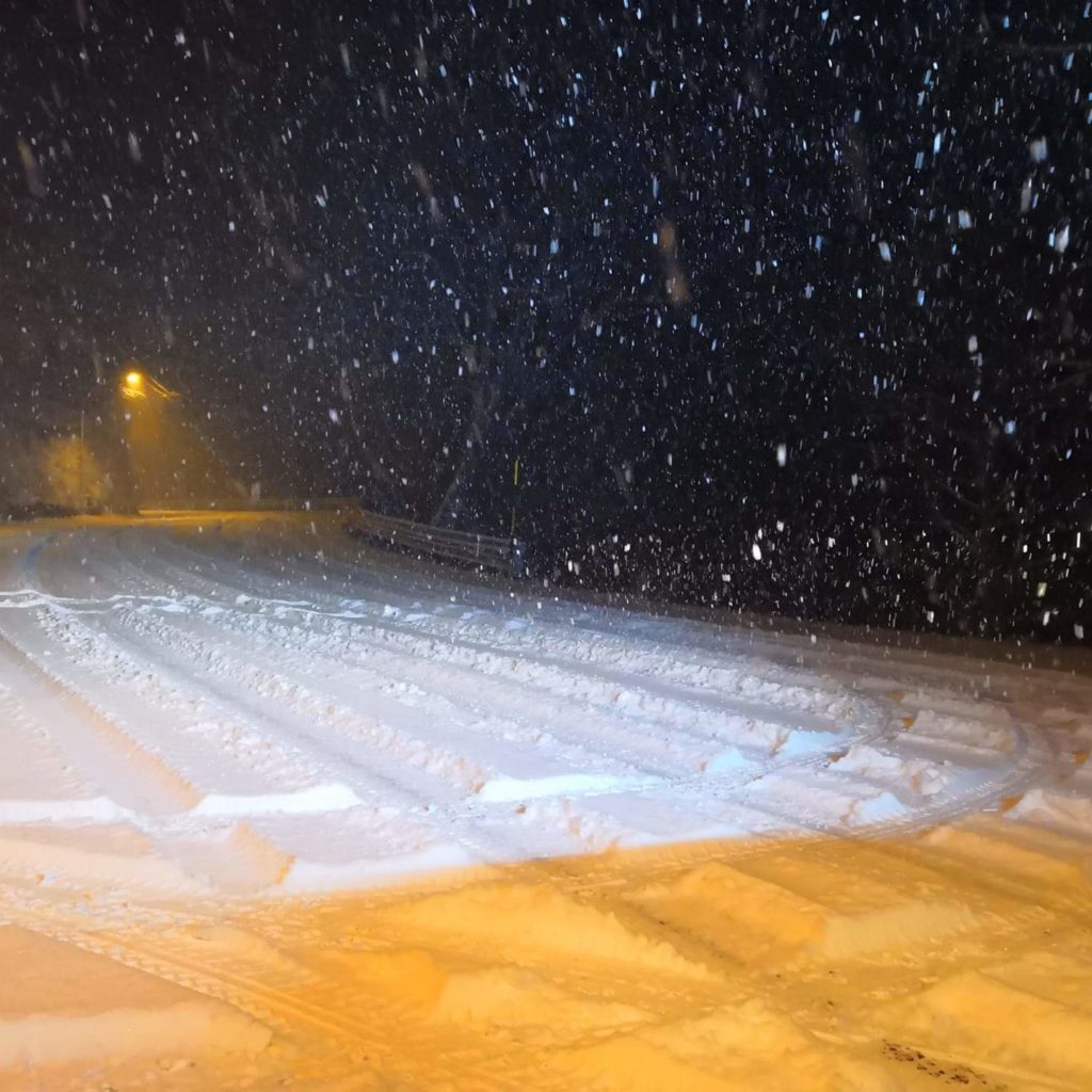 Torna la neve in collina sul Lazio - 13 Dicembre 2018