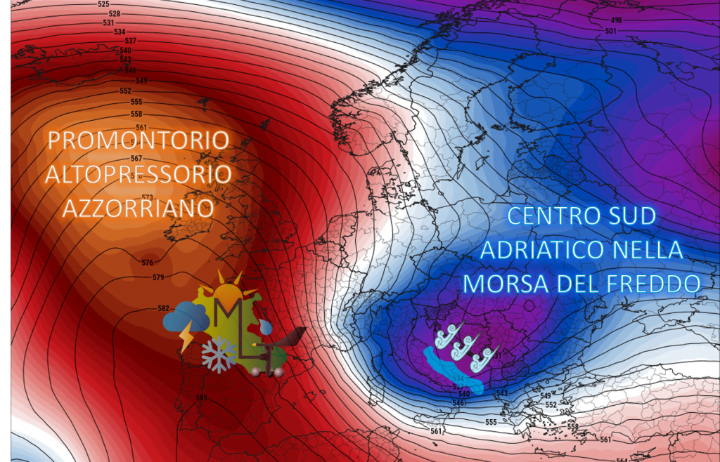 Brusco calo delle temperature in arrivo VENTI forti e NEVE, ecco dove COPERTINA