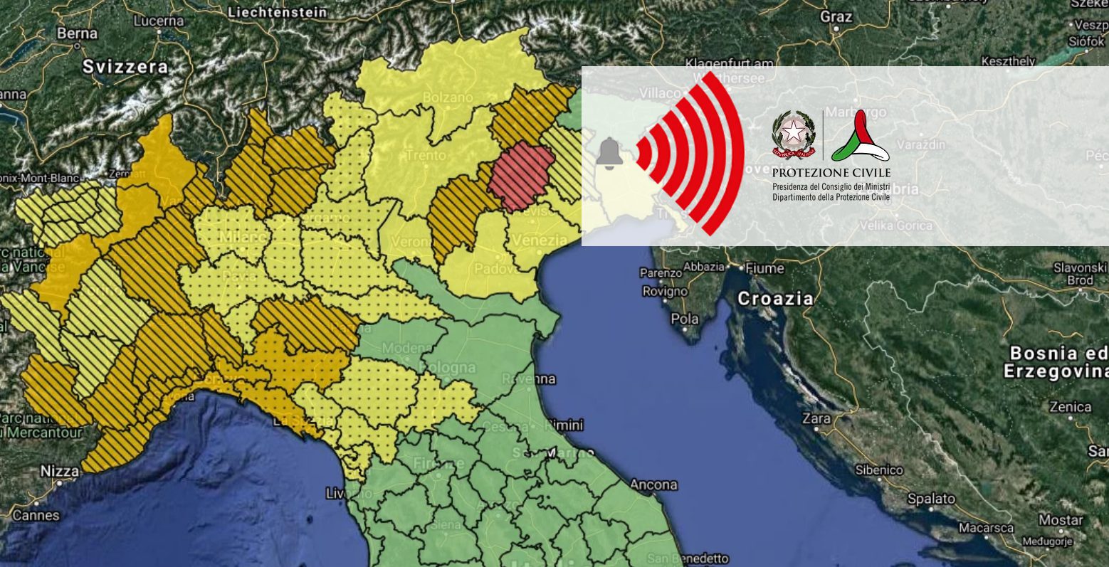 Forte Maltempo Al Nord E Scatta L’ALLERTA ROSSA, Piogge In Arrivo Anche ...