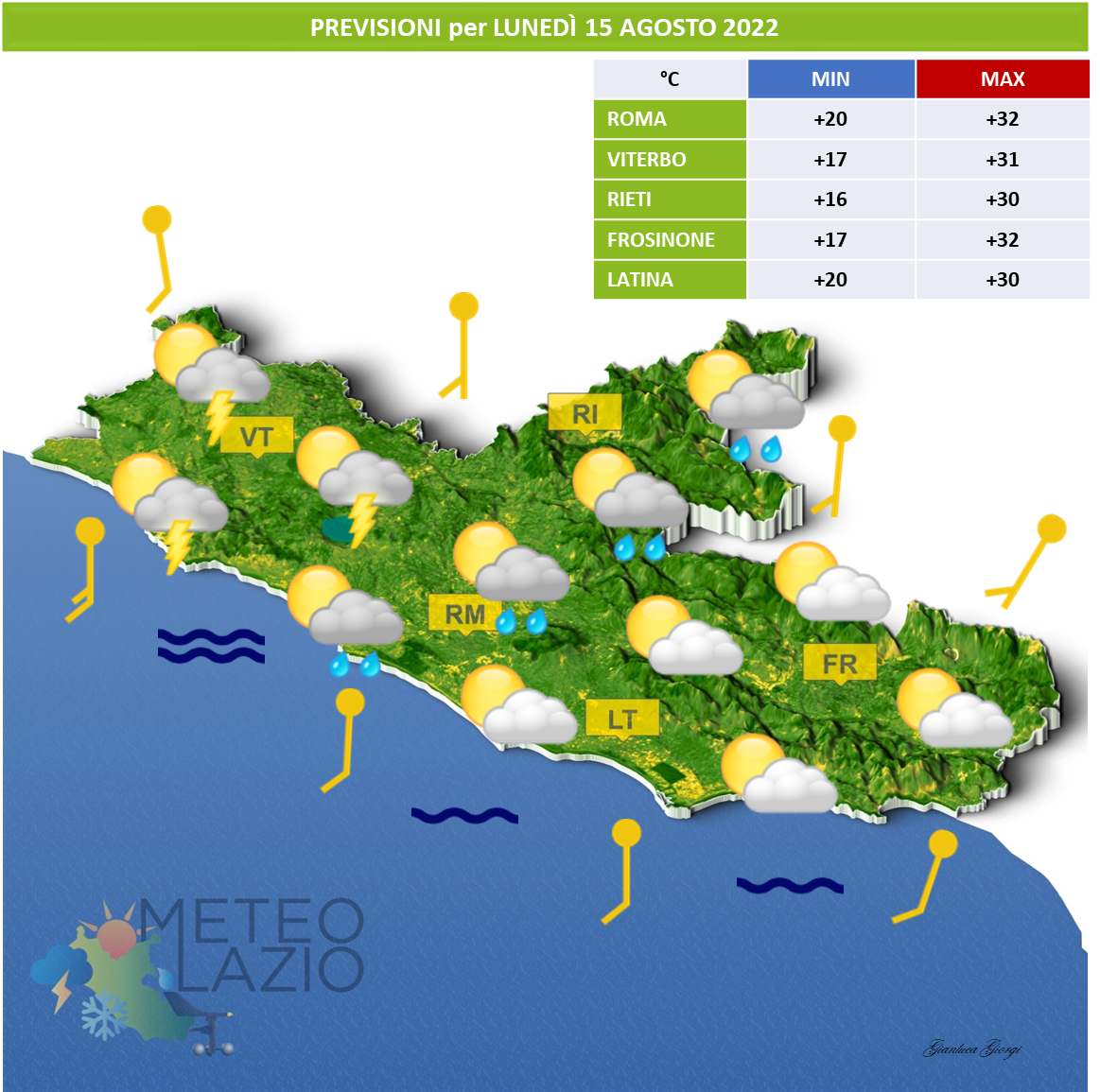 Meteo Lazio | Previsioni Oggi E Domani - Meteo Lazio